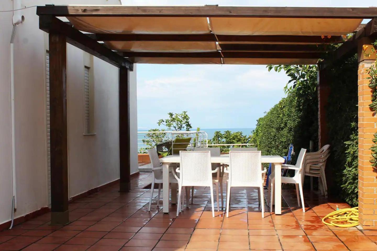 Terrazza Sul Mare Villa Agnone Bagni Ngoại thất bức ảnh